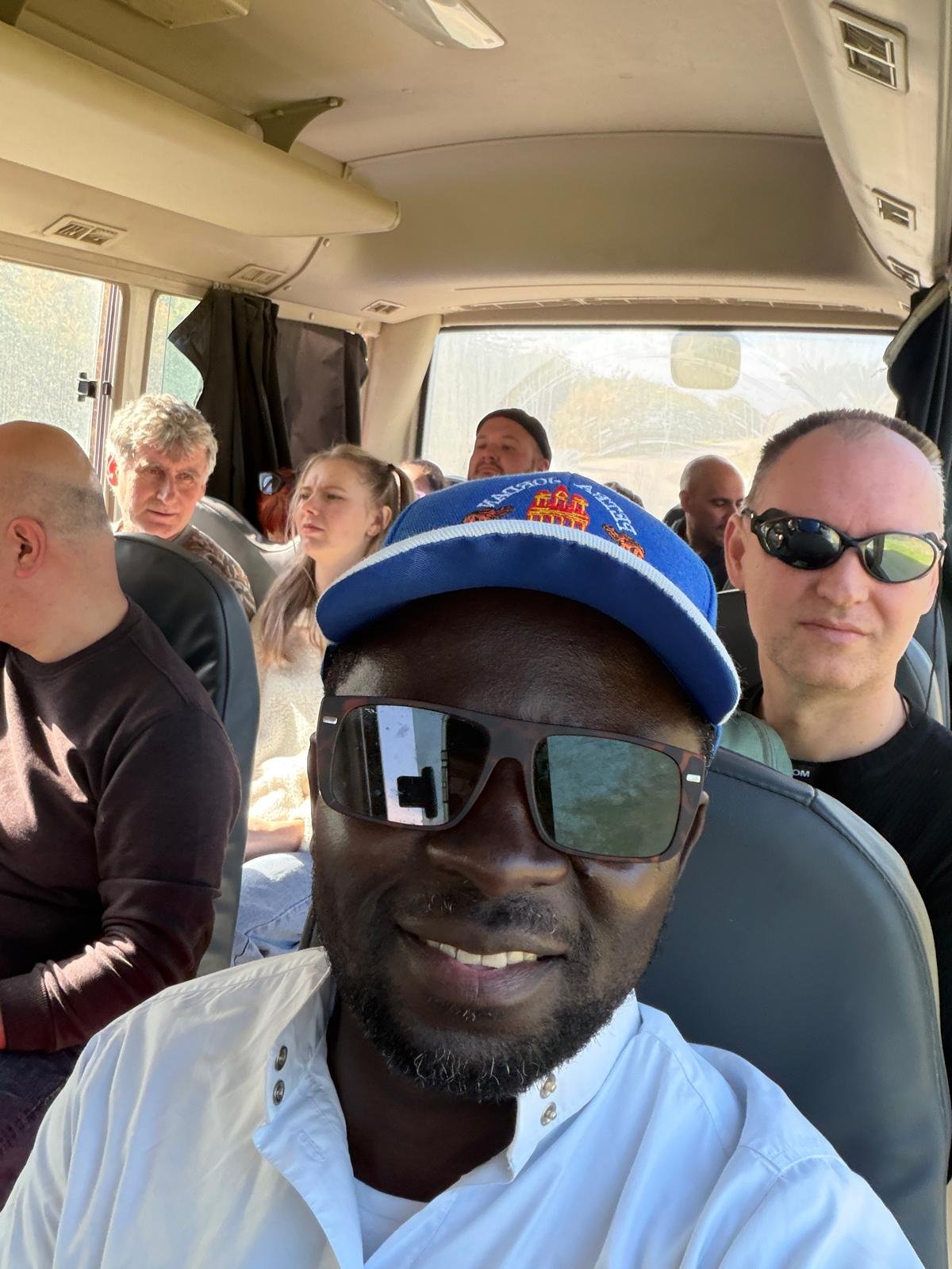 PILGRIMAGE DELEGATES EXPLORING JORDAN HOLY PLACES